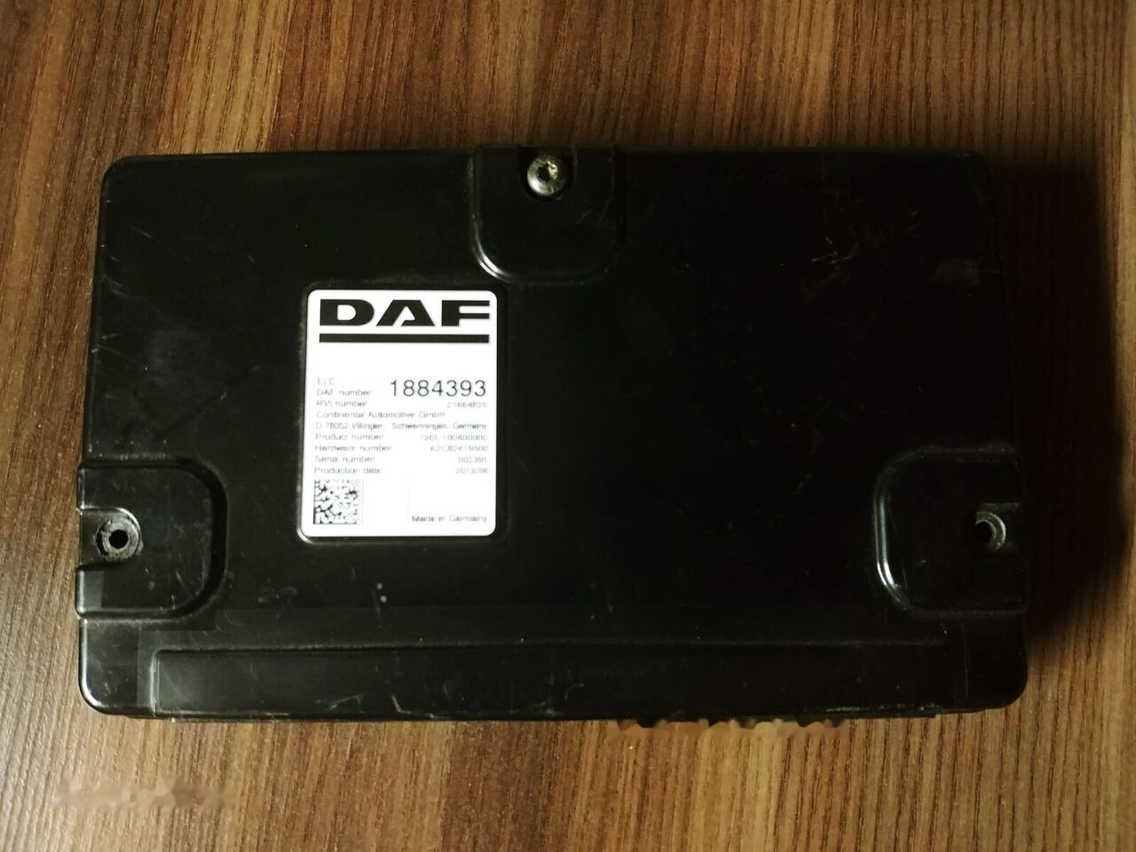 DAF Electronic Light Controller ELC 1884393 DAF CF65 LF45 - Unidad de control para Camión: foto 3 DAF Electronic Light Controller ELC 1884393 DAF CF65 LF45 - Unidad de control para Camión: foto 3