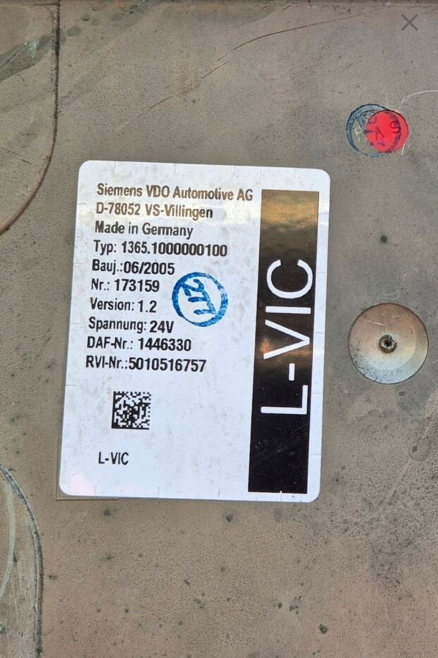 DAF - Unidad de control para Camión: foto 2 DAF - Unidad de control para Camión: foto 2