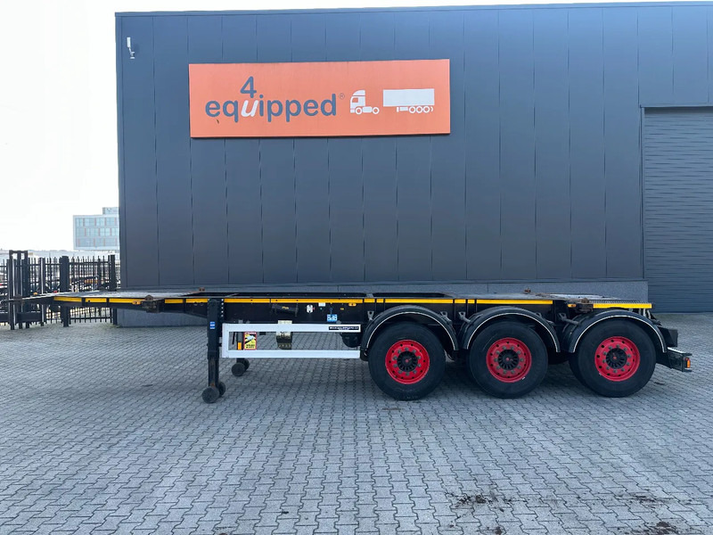 Burg 20FT / 20FT SWAP ADR (EX/II, EX/III, FL, AT) Chassis, 3.690kg, SAF INTRADISC, 2x Liftaxle, NL-chassis - Semirremolque portacontenedore/ Intercambiable: foto 2 Burg 20FT / 20FT SWAP ADR (EX/II, EX/III, FL, AT) Chassis, 3.690kg, SAF INTRADISC, 2x Liftaxle, NL-chassis - Semirremolque portacontenedore/ Intercambiable: foto 2