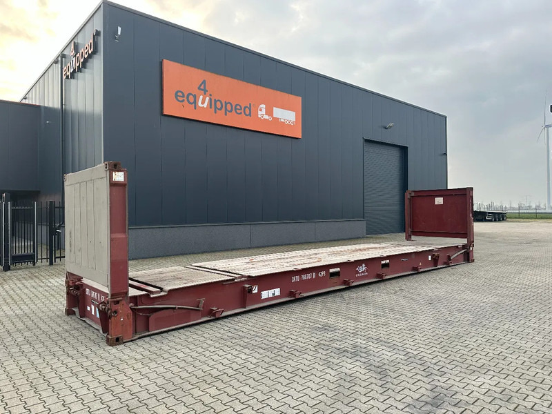 CIMC 40FT FLATRACK FLUSH FOLDING / 10x available - Contenedor marítimo: foto 1 CIMC 40FT FLATRACK FLUSH FOLDING / 10x available - Contenedor marítimo: foto 1