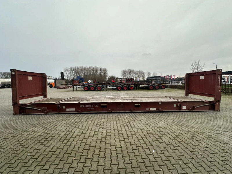 CIMC 40FT FLATRACK FLUSH FOLDING / CSC-test: 12/2027 / 10x available - Contenedor marítimo: foto 3 CIMC 40FT FLATRACK FLUSH FOLDING / CSC-test: 12/2027 / 10x available - Contenedor marítimo: foto 3
