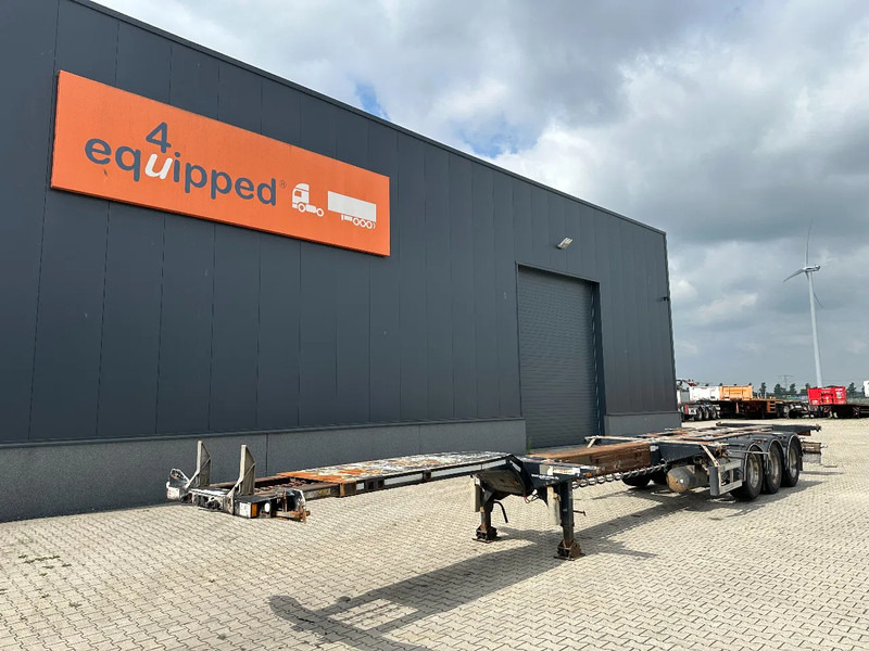 D-Tec FLEXITRAILER, 45FT HC MULTI, SAF + drum, liftaxle, NL-chassis - Semirremolque portacontenedore/ Intercambiable: foto 1 D-Tec FLEXITRAILER, 45FT HC MULTI, SAF + drum, liftaxle, NL-chassis - Semirremolque portacontenedore/ Intercambiable: foto 1