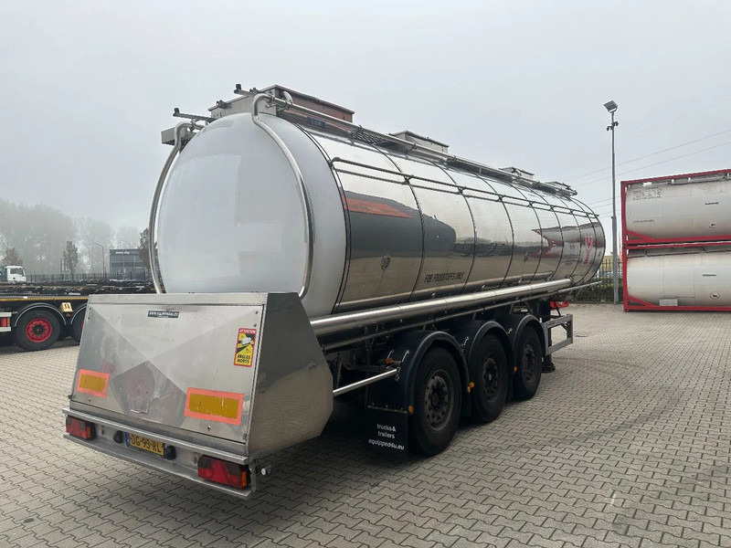 Feldbinder LEVENSMIDDELEN / FOOD / LEBENSMITTEL / 33.500L / 3-COMP / POMP / NL-trailer / APK: 09-2026, 10x beschikbaar - Semirremolque cisterna: foto 3 Feldbinder LEVENSMIDDELEN / FOOD / LEBENSMITTEL / 33.500L / 3-COMP / POMP / NL-trailer / APK: 09-2026, 10x beschikbaar - Semirremolque cisterna: foto 3