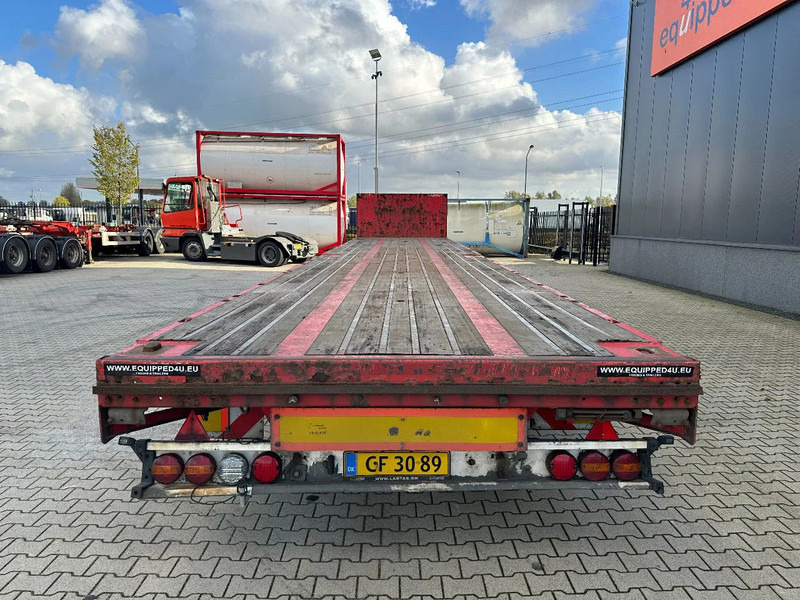 KEL-BERG HEAVY-DUTY MEGA PLATFORM, 1x 40FT / 2x 20FT HECKBÜNDIG, SAF + SCHEIBEBREMSEN, NL Auflieger - Semirremolque plataforma/ Caja abierta: foto 4 KEL-BERG HEAVY-DUTY MEGA PLATFORM, 1x 40FT / 2x 20FT HECKBÜNDIG, SAF + SCHEIBEBREMSEN, NL Auflieger - Semirremolque plataforma/ Caja abierta: foto 4