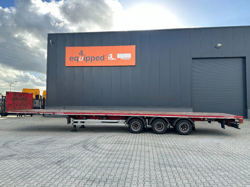 KEL-BERG HEAVY-DUTY MEGA PLATFORM, 1x 40FT / 2x 20FT HECKBÜNDIG, SAF + SCHEIBEBREMSEN, NL Auflieger - Semirremolque plataforma/ Caja abierta: foto 2 KEL-BERG HEAVY-DUTY MEGA PLATFORM, 1x 40FT / 2x 20FT HECKBÜNDIG, SAF + SCHEIBEBREMSEN, NL Auflieger - Semirremolque plataforma/ Caja abierta: foto 2