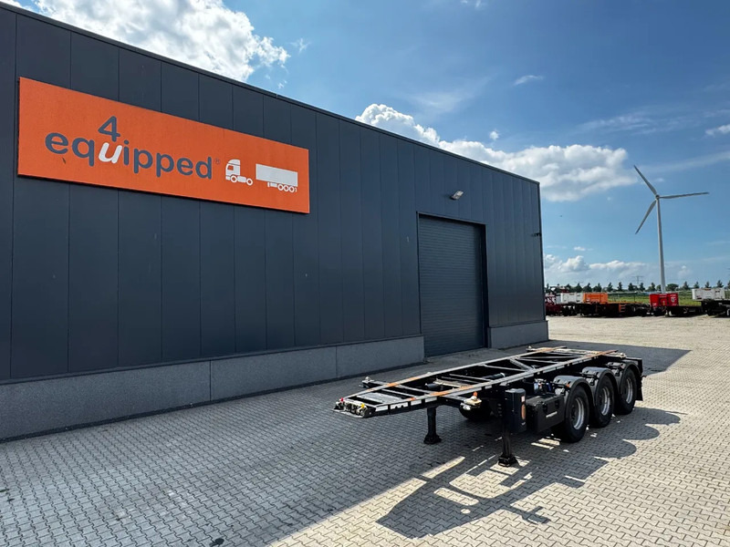 LAG 20FT, 3.540kg, BPW, ADR (EXII, EXII, FL, AT), NL, APK/ADR: 01/2026, 90% tyres - Semirremolque portacontenedore/ Intercambiable: foto 1 LAG 20FT, 3.540kg, BPW, ADR (EXII, EXII, FL, AT), NL, APK/ADR: 01/2026, 90% tyres - Semirremolque portacontenedore/ Intercambiable: foto 1