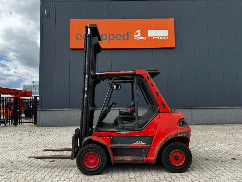 Linde H80D FORKLIFT, 8000KG, duplex, 6 cil. Deutz diesel, 14.934hrs, - Carretilla elevadora diésel: foto 2 Linde H80D FORKLIFT, 8000KG, duplex, 6 cil. Deutz diesel, 14.934hrs, - Carretilla elevadora diésel: foto 2