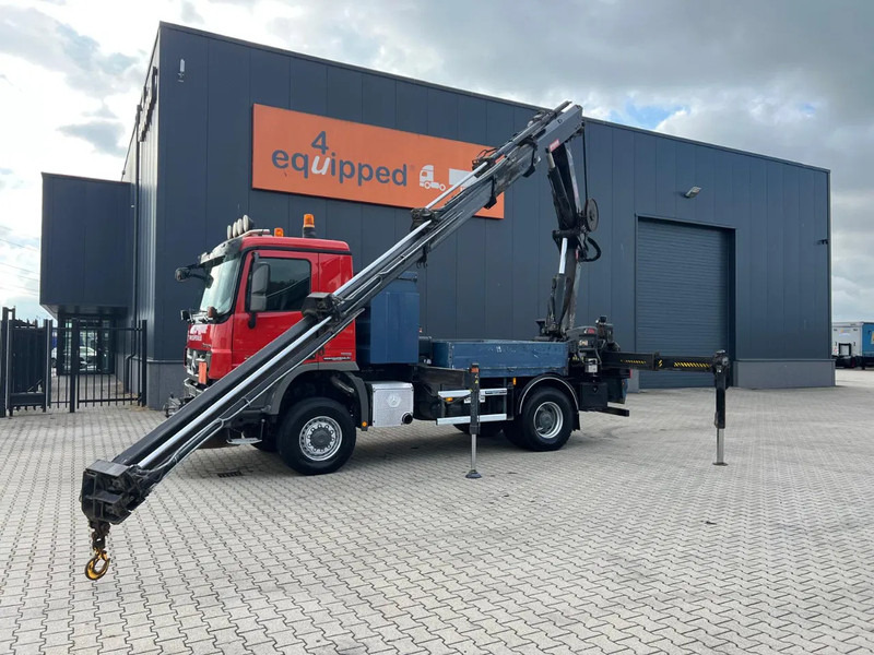 Mercedes-Benz Actros 2046 4x4 / FULL SPRING / HIAB 288 EP 5 HIPRO Crane / EURO-5 - Camión grúa: foto 4 Mercedes-Benz Actros 2046 4x4 / FULL SPRING / HIAB 288 EP 5 HIPRO Crane / EURO-5 - Camión grúa: foto 4