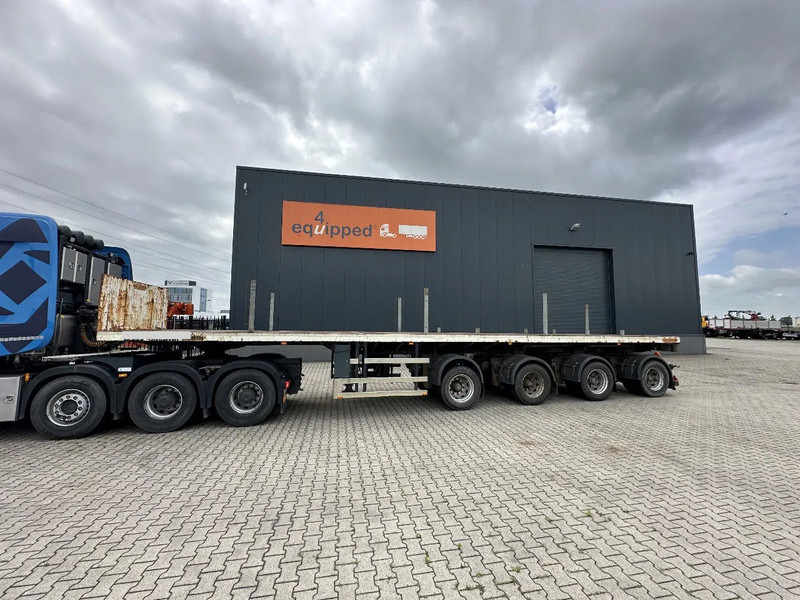 Nooteboom OVB-73-04, 73 tons Ballast trailer, 4 axles, 3 hydraulic steering axles, 75% tyres, MOT 03/2026 - Semirremolque plataforma/ Caja abierta: foto 2 Nooteboom OVB-73-04, 73 tons Ballast trailer, 4 axles, 3 hydraulic steering axles, 75% tyres, MOT 03/2026 - Semirremolque plataforma/ Caja abierta: foto 2