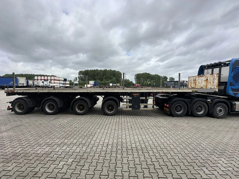 Nooteboom OVB-73-04, 73 tons Ballast trailer, 4 axles, 3 hydraulic steering axles, 75% tyres, MOT 03/2026 - Semirremolque plataforma/ Caja abierta: foto 3 Nooteboom OVB-73-04, 73 tons Ballast trailer, 4 axles, 3 hydraulic steering axles, 75% tyres, MOT 03/2026 - Semirremolque plataforma/ Caja abierta: foto 3