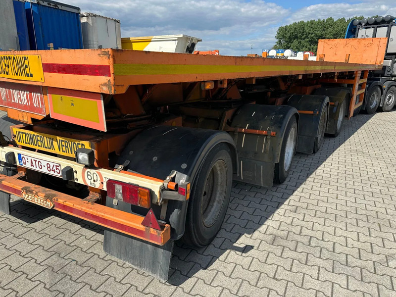 Nooteboom OVB-73-04, 73 tons Ballast trailer, 4 axles, 3 hydraulic steering axles, MOT 12/2025 - Semirremolque plataforma/ Caja abierta: foto 4 Nooteboom OVB-73-04, 73 tons Ballast trailer, 4 axles, 3 hydraulic steering axles, MOT 12/2025 - Semirremolque plataforma/ Caja abierta: foto 4