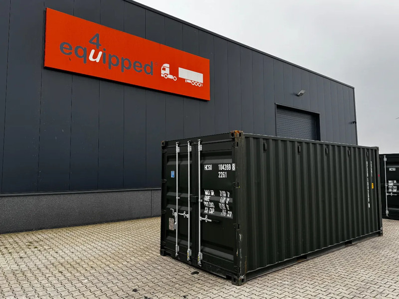 Onbekend TOP 20FT DV 8'6" containers ONE-WAY, 3x available, darkgreen - Contenedor marítimo: foto 1 Onbekend TOP 20FT DV 8'6" containers ONE-WAY, 3x available, darkgreen - Contenedor marítimo: foto 1