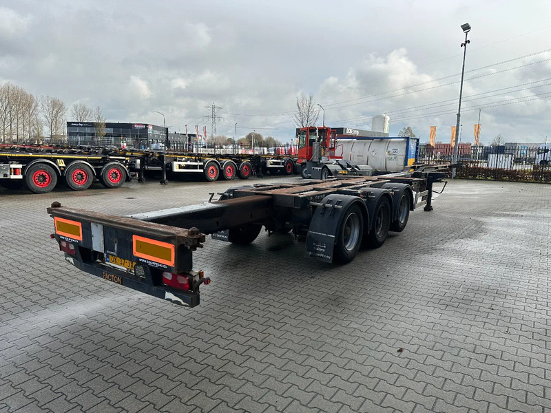 Pacton 45FT HC multi (3x extendable) / liftaxle / BPW drum / NL-chassis - Semirremolque portacontenedore/ Intercambiable: foto 5 Pacton 45FT HC multi (3x extendable) / liftaxle / BPW drum / NL-chassis - Semirremolque portacontenedore/ Intercambiable: foto 5