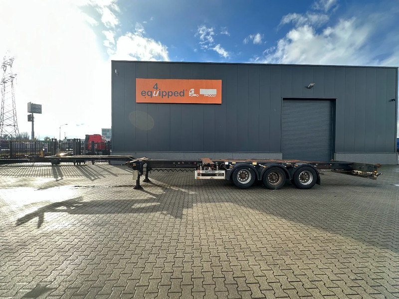 Pacton 45FT HC multi (3x extendable) / liftaxle / BPW drum / NL-chassis - Semirremolque portacontenedore/ Intercambiable: foto 3 Pacton 45FT HC multi (3x extendable) / liftaxle / BPW drum / NL-chassis - Semirremolque portacontenedore/ Intercambiable: foto 3