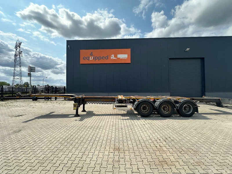 Pacton FLEX XL 45FT HC multi (2x extendable), liftaxle, SAF + DRUM, NL-chassis - Semirremolque portacontenedore/ Intercambiable: foto 3 Pacton FLEX XL 45FT HC multi (2x extendable), liftaxle, SAF + DRUM, NL-chassis - Semirremolque portacontenedore/ Intercambiable: foto 3