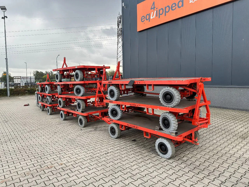 Still + 10x 2016 MAFI double-steered and connectable heavy-duty trailers with 6000kg loading capacity - Remolque caja abierta: foto 3 Still + 10x 2016 MAFI double-steered and connectable heavy-duty trailers with 6000kg loading capacity - Remolque caja abierta: foto 3