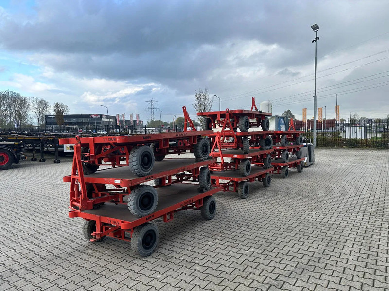Still + 10x 2016 MAFI double-steered and connectable heavy-duty trailers with 6000kg loading capacity - Remolque caja abierta: foto 4 Still + 10x 2016 MAFI double-steered and connectable heavy-duty trailers with 6000kg loading capacity - Remolque caja abierta: foto 4