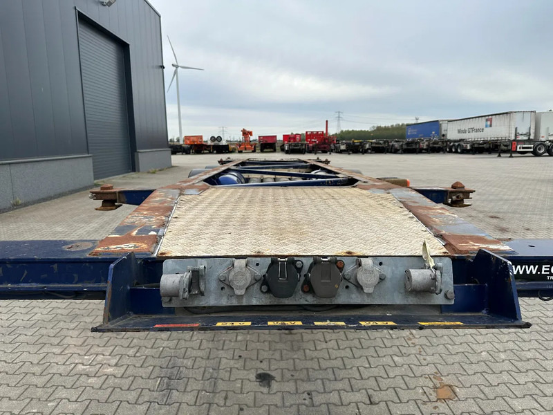 Semirremolque portacontenedore/ Intercambiable Van Hool 20FT/30FT, ADR (EX/II, EX/III, FL, AT), BPW + drum, ALCOA, galvanized, liftaxle, NL-Chassis: foto 7
