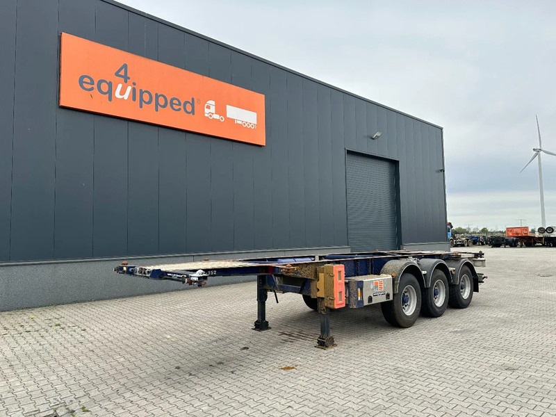 Van Hool 20FT/30FT, ADR (EX/II, EX/III, FL, AT), BPW + drum, ALCOA, liftaxle, NL-Chassis - Semirremolque portacontenedore/ Intercambiable: foto 1 Van Hool 20FT/30FT, ADR (EX/II, EX/III, FL, AT), BPW + drum, ALCOA, liftaxle, NL-Chassis - Semirremolque portacontenedore/ Intercambiable: foto 1