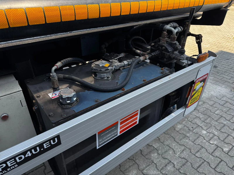 Semirremolque portacontenedore/ Intercambiable Van Hool 20FT, 66°/380V Tipping-chassis, ADR (EX/II, EX/III, FL, OX, AT), SAF, 2 liftaxles: foto 17
