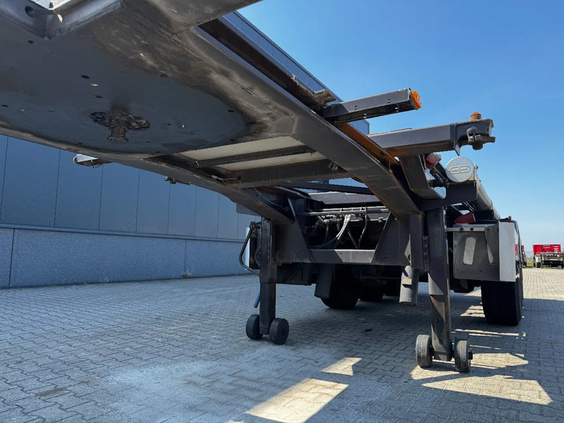 Semirremolque portacontenedore/ Intercambiable Van Hool 20FT, 66°/380V Tipping-chassis, ADR (EX/II, EX/III, FL, OX, AT), SAF, 2 liftaxles: foto 8
