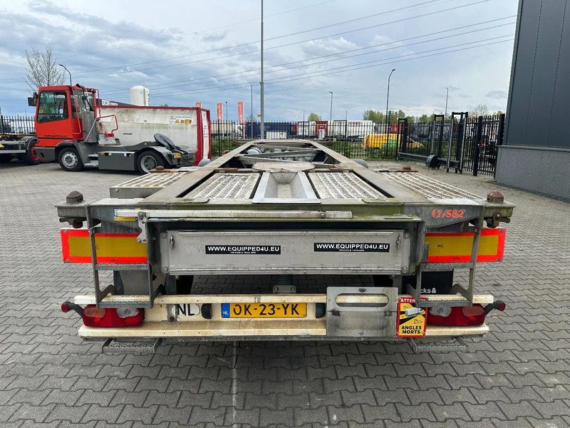 Van Hool 20FT ADR (EX/II, EX/III, FL, AT), BPW + drumbrakes, 2 liftaxles, galvanized, ALCOA, NL-Chassis - Semirremolque portacontenedore/ Intercambiable: foto 4 Van Hool 20FT ADR (EX/II, EX/III, FL, AT), BPW + drumbrakes, 2 liftaxles, galvanized, ALCOA, NL-Chassis - Semirremolque portacontenedore/ Intercambiable: foto 4