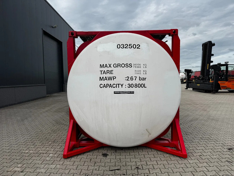 Van Hool 20FT SWAP BODY 30.800L, IMO-4, 5Y/CSC-inspection: 03-2028 - Contenedor cisterna: foto 5 Van Hool 20FT SWAP BODY 30.800L, IMO-4, 5Y/CSC-inspection: 03-2028 - Contenedor cisterna: foto 5