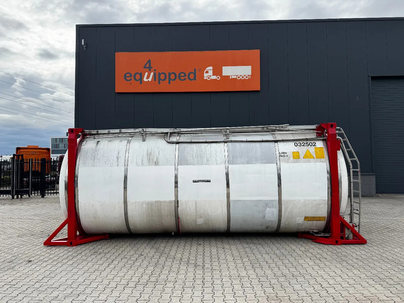 Van Hool 20FT SWAP BODY 30.800L, IMO-4, 5Y/CSC-inspection: 03-2028 - Contenedor cisterna: foto 2 Van Hool 20FT SWAP BODY 30.800L, IMO-4, 5Y/CSC-inspection: 03-2028 - Contenedor cisterna: foto 2