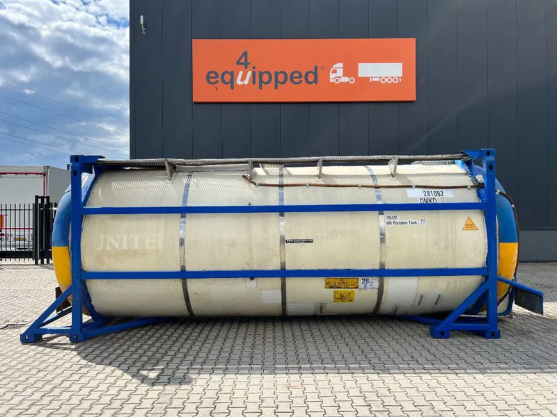 Van Hool 20FT SWAPBODY 28.075L, UN PORTABLE, T11, valid 5Y- + CSC inspection: 10/2025 - Contenedor cisterna: foto 2 Van Hool 20FT SWAPBODY 28.075L, UN PORTABLE, T11, valid 5Y- + CSC inspection: 10/2025 - Contenedor cisterna: foto 2