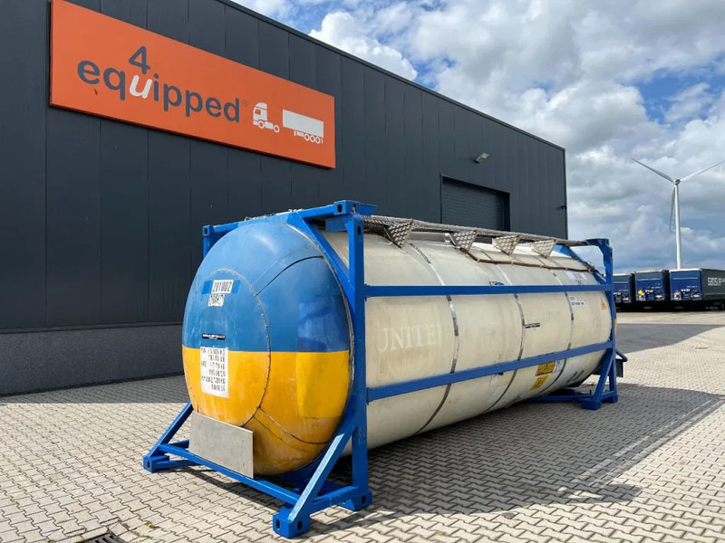 Van Hool 20FT SWAPBODY 28.075L, UN PORTABLE, T11, valid 5Y- + CSC inspection: 10/2025 - Contenedor cisterna: foto 1 Van Hool 20FT SWAPBODY 28.075L, UN PORTABLE, T11, valid 5Y- + CSC inspection: 10/2025 - Contenedor cisterna: foto 1