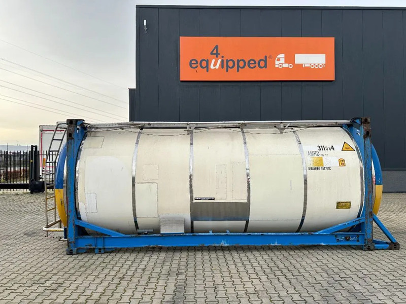 Van Hool 20FT SWAPBODY 30.800L, UN PORTABLE, T7 - Contenedor cisterna: foto 2 Van Hool 20FT SWAPBODY 30.800L, UN PORTABLE, T7 - Contenedor cisterna: foto 2