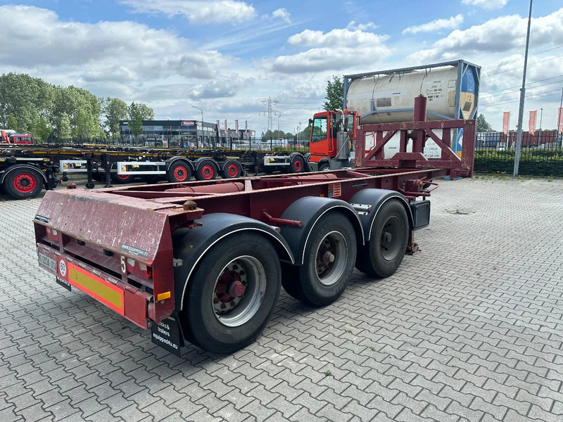 Van Hool 3 AXLE 20FT KIEP-CHASSIS, BPW + TROMMELREMMEN - Semirremolque portacontenedore/ Intercambiable: foto 4 Van Hool 3 AXLE 20FT KIEP-CHASSIS, BPW + TROMMELREMMEN - Semirremolque portacontenedore/ Intercambiable: foto 4