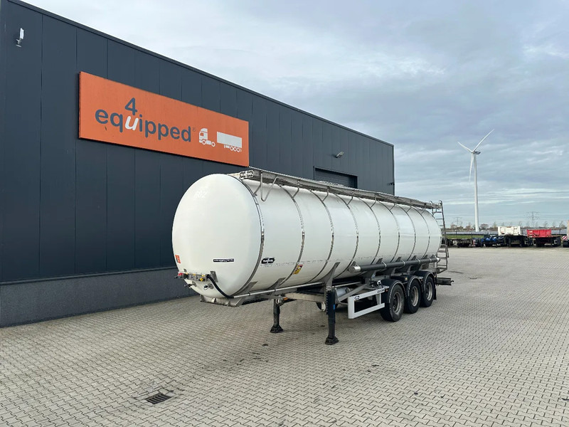 Van Hool FOOD / 39.000L / 3-COMP / INOX / NL-trailer / APK: 04/2026 - Semirremolque cisterna: foto 1 Van Hool FOOD / 39.000L / 3-COMP / INOX / NL-trailer / APK: 04/2026 - Semirremolque cisterna: foto 1