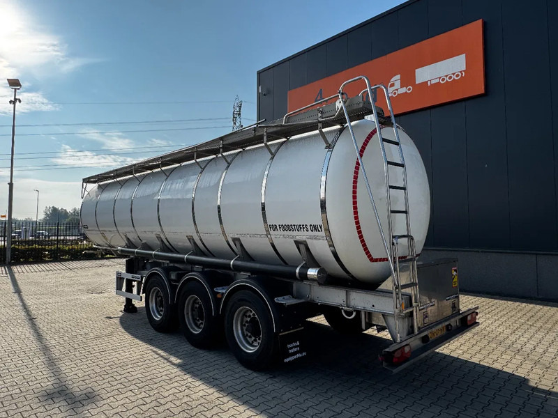 Van Hool FOOD / RVS chassis / 5.860KG/ 29.500L / 1-COMP / 1 -BAFFLE / DISC/ NL / TYRES 80 pct / APK - Semirremolque cisterna: foto 3 Van Hool FOOD / RVS chassis / 5.860KG/ 29.500L / 1-COMP / 1 -BAFFLE / DISC/ NL / TYRES 80 pct / APK - Semirremolque cisterna: foto 3