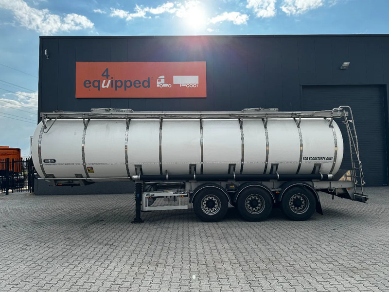 Van Hool FOOD / RVS chassis / empty weight 5.860kg / 29.500L / 1-COMP / 1 -BAFFLE / DISC / NL / APK - Semirremolque cisterna: foto 2 Van Hool FOOD / RVS chassis / empty weight 5.860kg / 29.500L / 1-COMP / 1 -BAFFLE / DISC / NL / APK - Semirremolque cisterna: foto 2