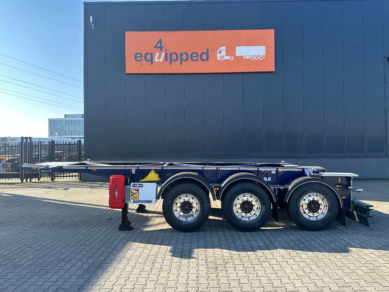 Van Hool NEW / DIRECT AVAILABLE 20FT ADR-CHASSIS, EMPTY WEIGHT: 3.300KG, DISCBRAKES, 3x available, ALU WHEELS - Semirremolque portacontenedore/ Intercambiable: foto 2 Van Hool NEW / DIRECT AVAILABLE 20FT ADR-CHASSIS, EMPTY WEIGHT: 3.300KG, DISCBRAKES, 3x available, ALU WHEELS - Semirremolque portacontenedore/ Intercambiable: foto 2