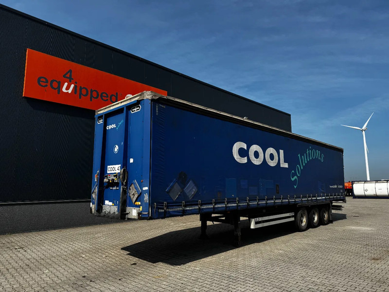Van Hool verzinkt, BPW + trommelremmen, alu zijborden, Code-XL, 75% banden, 10 x beschikbaar - Semirremolque lona: foto 2 Van Hool verzinkt, BPW + trommelremmen, alu zijborden, Code-XL, 75% banden, 10 x beschikbaar - Semirremolque lona: foto 2