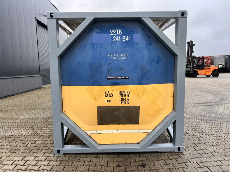 Welfit Oddy ISO, 23.870L, 20FT ISO, UN Portable T11, valid 5Y+CSC inspection: 06/2026, payload: 32.280kg - Tanque de almacenamiento: foto 5 Welfit Oddy ISO, 23.870L, 20FT ISO, UN Portable T11, valid 5Y+CSC inspection: 06/2026, payload: 32.280kg - Tanque de almacenamiento: foto 5