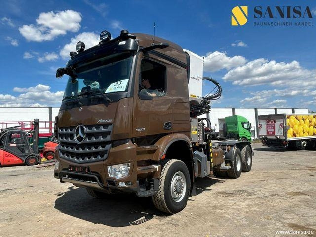 Mercedes-Benz Arocs 3351/6x6/Palfinger Epolsion S260/Langholz - Cabeza tractora: foto 1 Mercedes-Benz Arocs 3351/6x6/Palfinger Epolsion S260/Langholz - Cabeza tractora: foto 1