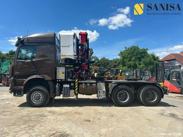 Mercedes-Benz Arocs 3351/6x6/Palfinger Epolsion S260/Langholz - Cabeza tractora: foto 3 Mercedes-Benz Arocs 3351/6x6/Palfinger Epolsion S260/Langholz - Cabeza tractora: foto 3