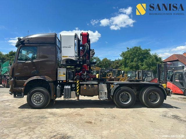 Mercedes-Benz Arocs 3351/6x6/Palfinger Epolsion S260/Langholz - Cabeza tractora: foto 3 Mercedes-Benz Arocs 3351/6x6/Palfinger Epolsion S260/Langholz - Cabeza tractora: foto 3