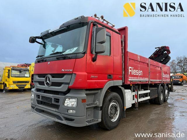 Mercedes-Benz Actros 2541/Kran/PK 34002-SH E/FlyJib/Funk/31Met - Camión caja abierta: foto 1 Mercedes-Benz Actros 2541/Kran/PK 34002-SH E/FlyJib/Funk/31Met - Camión caja abierta: foto 1