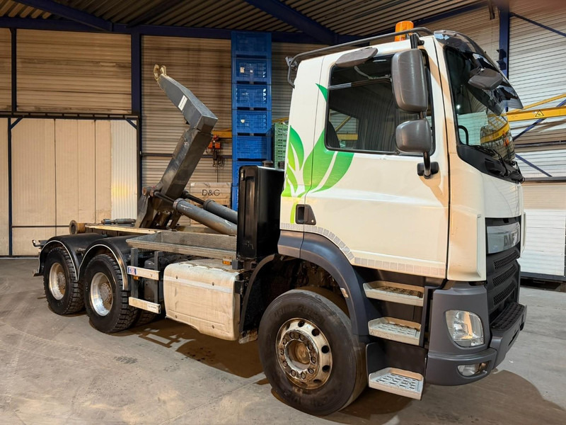 DAF CF 460 6x4 FAT HOOKLIFT - WB 3m35 - STEEL SPRING / BIG AXLES HUB REDUCTION - EURO 6 - BE TRUCK - Camión multibasculante: foto 1 DAF CF 460 6x4 FAT HOOKLIFT - WB 3m35 - STEEL SPRING / BIG AXLES HUB REDUCTION - EURO 6 - BE TRUCK - Camión multibasculante: foto 1