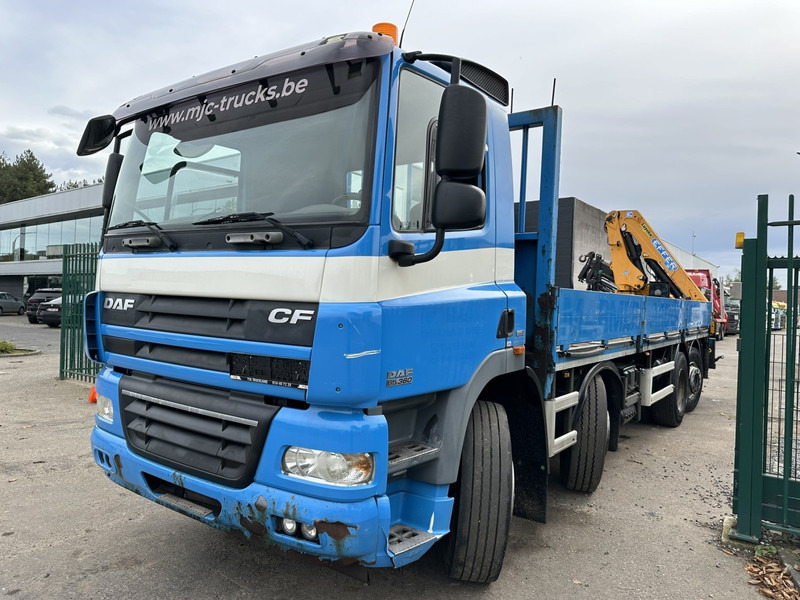 DAF CF 85.360 8x2 (no crane!) - MANUAL GEARBOX ZF - EURO 5 - BE TRUCK - Camión caja abierta: foto 3 DAF CF 85.360 8x2 (no crane!) - MANUAL GEARBOX ZF - EURO 5 - BE TRUCK - Camión caja abierta: foto 3
