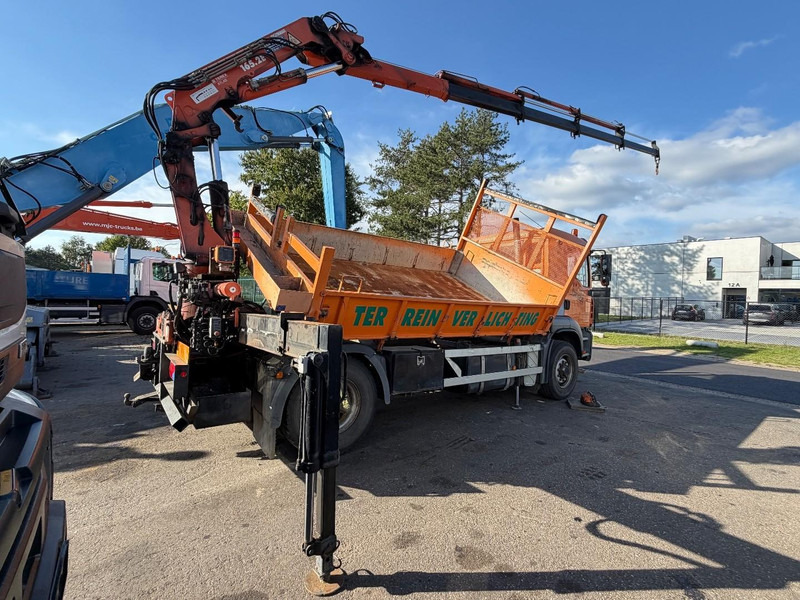 MAN TGA 18.310 4x4 Hydro-drive 2-SEITEN KIPPER + KRAN ATLAS 165 (4x) + RADIO - BE truck - Camión volquete, Camión grúa: foto 4 MAN TGA 18.310 4x4 Hydro-drive 2-SEITEN KIPPER + KRAN ATLAS 165 (4x) + RADIO - BE truck - Camión volquete, Camión grúa: foto 4