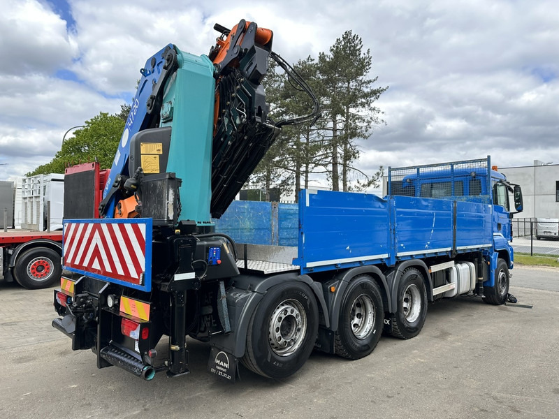 MAN TGS 35.400 8x4 TRIDEM + (32.5m) KRAN HMF 4720 K6 + JIB FJ1000 K4 - PRITSCHE 6m - LIFT/LENK ACHSE - RADIO - 5E F - BELGISCHE LKW - Camión caja abierta, Camión grúa: foto 5 MAN TGS 35.400 8x4 TRIDEM + (32.5m) KRAN HMF 4720 K6 + JIB FJ1000 K4 - PRITSCHE 6m - LIFT/LENK ACHSE - RADIO - 5E F - BELGISCHE LKW - Camión caja abierta, Camión grúa: foto 5