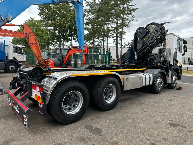 Renault C460 8x4 + (19m!) KRAN HIAB 288 E-6 HIDUO - RADIO - 5/6 F - STEEL SPRING / HUB REDUCTION - BE TRUCK - Camión multibasculante, Camión grúa: foto 5 Renault C460 8x4 + (19m!) KRAN HIAB 288 E-6 HIDUO - RADIO - 5/6 F - STEEL SPRING / HUB REDUCTION - BE TRUCK - Camión multibasculante, Camión grúa: foto 5