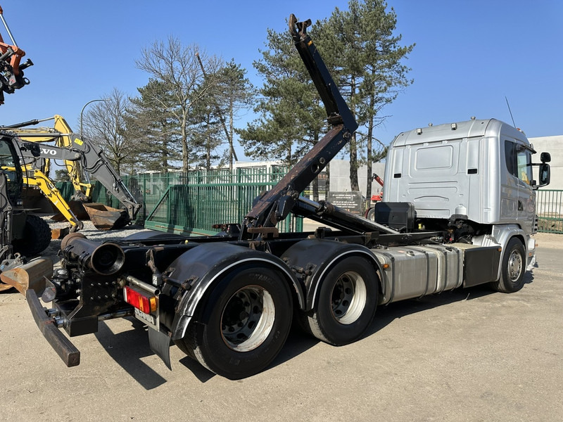 Scania 144G-530 V8 6x4 HOOKLIFT 20T MEILLER -VOL LUCHT - OPTI-CRUISE - CR19 SLAAPCABINE - Camión multibasculante: foto 5 Scania 144G-530 V8 6x4 HOOKLIFT 20T MEILLER -VOL LUCHT - OPTI-CRUISE - CR19 SLAAPCABINE - Camión multibasculante: foto 5