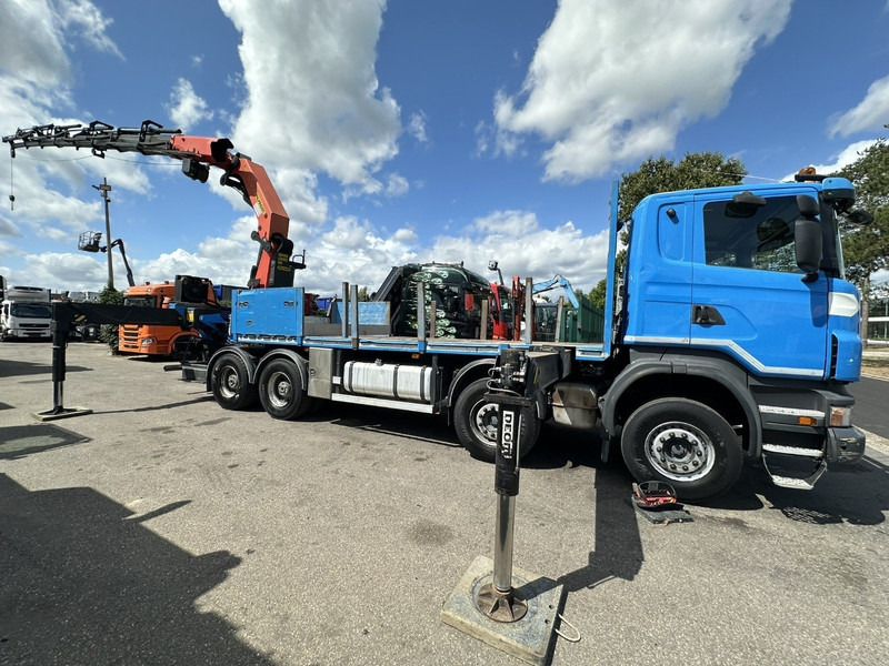 Scania G440 8x4 + (26.5m!) CRANE PALFINGER PK78002 SH G 8x + 1 + WINCH - PLATFORM 6m25 - MANUAL - HUB REDUCTION - STEEL SPRING - EURO 5 - BE TRUCK - Camión grúa: foto 4 Scania G440 8x4 + (26.5m!) CRANE PALFINGER PK78002 SH G 8x + 1 + WINCH - PLATFORM 6m25 - MANUAL - HUB REDUCTION - STEEL SPRING - EURO 5 - BE TRUCK - Camión grúa: foto 4