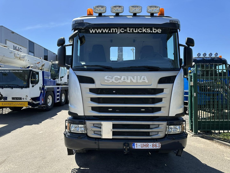 Scania G450 6x4 HAAKSYSTEEM AJK 20T - 5760mm - 3m90 WB - BLADVERING / NAAFREDUCTIE - EURO 6 - BE TRUCK - Camión multibasculante: foto 2 Scania G450 6x4 HAAKSYSTEEM AJK 20T - 5760mm - 3m90 WB - BLADVERING / NAAFREDUCTIE - EURO 6 - BE TRUCK - Camión multibasculante: foto 2
